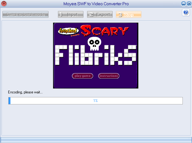 convert swf to flv