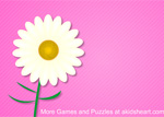 Valentine Flash Game - Loves Me, Loves Me Not, Daisy Petal