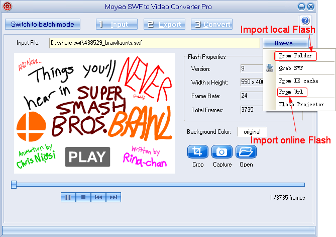 Import Flash Import Flash