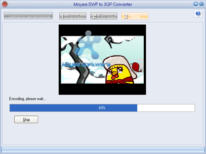 batach mode conversion - flash to 3gp converter