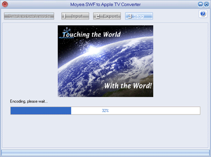 batch mode conversion - flash to appletv converter
