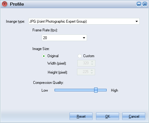 Screenshots of swf video converter setting output video file Screenshots of swf video converter setting output video file
