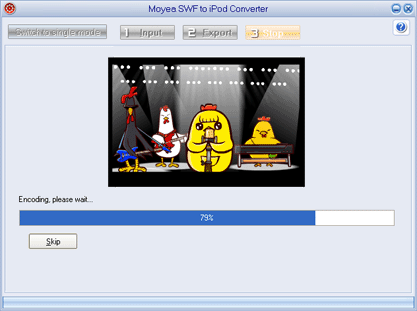 Convert flash to ipod in batch mode -- swf to ipod converter
