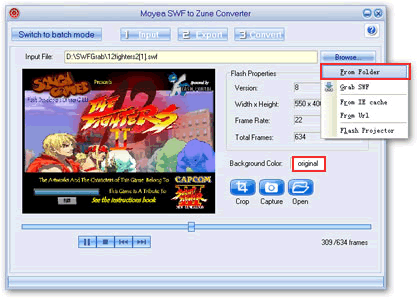 flash to zune